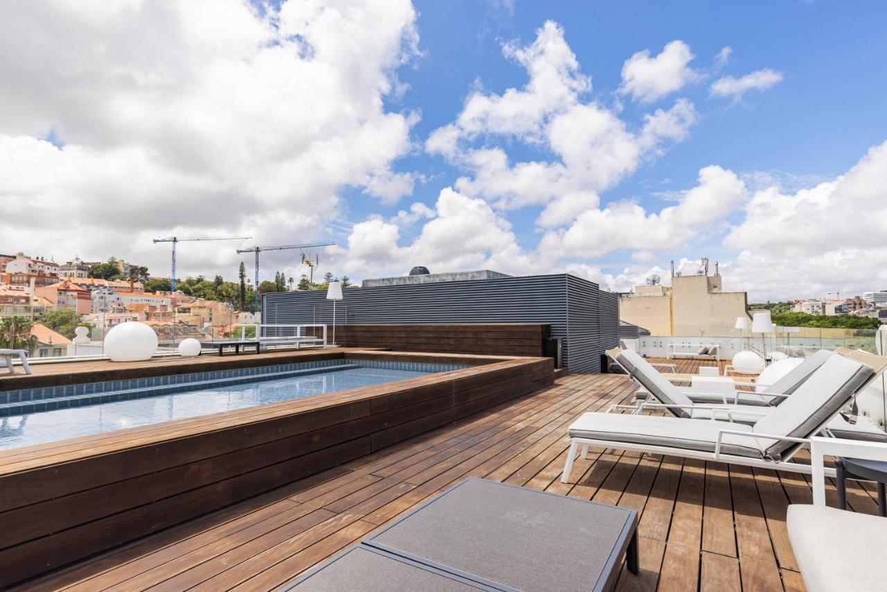Liberdade Elegance W/Rooftop Pool By Lovelystay Lisboa Kültér fotó
