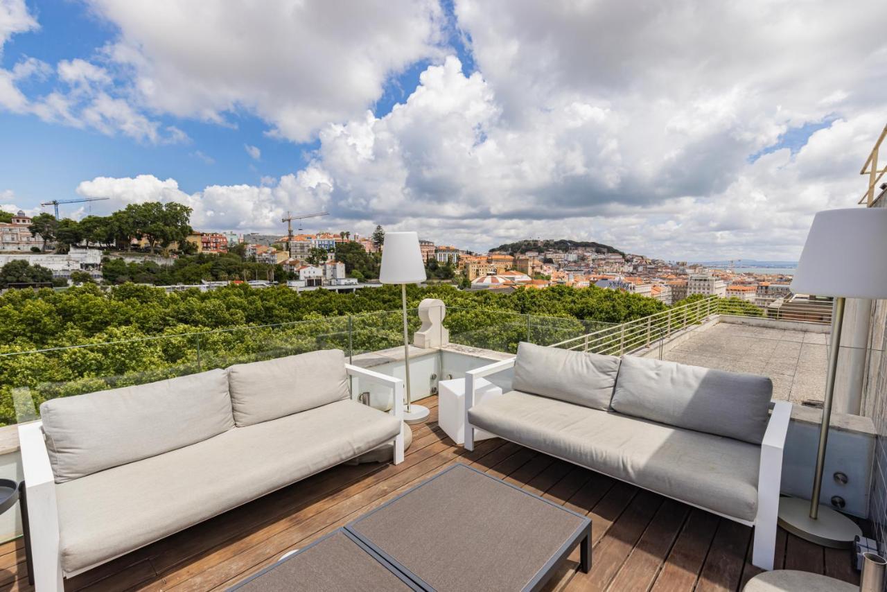 Liberdade Elegance W/Rooftop Pool By Lovelystay Lisboa Kültér fotó